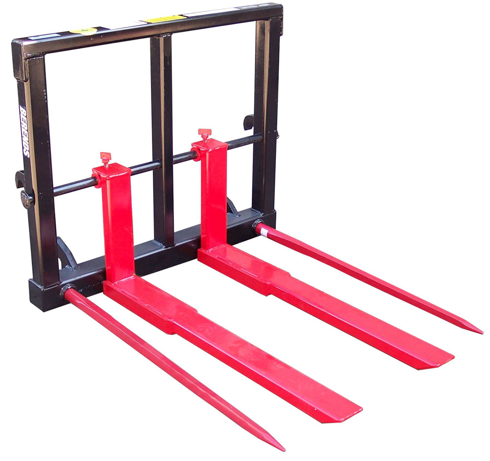 Combination Pallet Fork/Silage fork Eurohitch Connection
